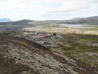 am erloschenen Krater Grabrok