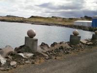 Steine Eiersammlung in Djupivogur