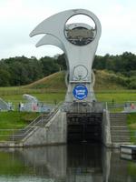 Schiffshebewerk kurz vor Grangemouth