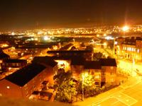 Nachtblick über Belfast