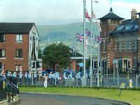 Man zeigt, was man will... in Belfast