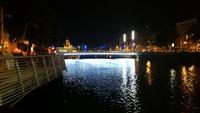 Abendstimmung am River Liffey in Dublin