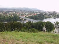 Die Eisenbahnbrück aus dem 19. Jahrhundert. 