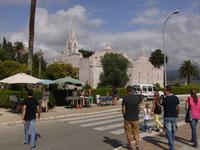 Santuario de la Ermita de la Isla de Toxa - eine völlig mit Jakobsmuschen verkleidete Kirche
