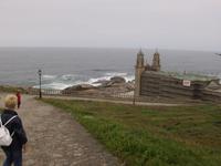 Das Santuario de la Virxe de la Barca wurde im Winter 2013/14 bei einem Sturm zerstört