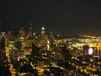 Blick auf Seattle von der Space Needle