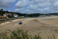 St. Brelades Bay bei Ebbe