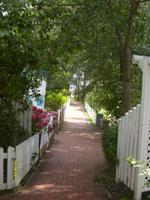 typisches Gässchen auf der Hallig