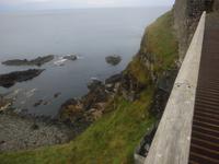 Steilküste am Dunluce Castle