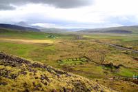 Island – Blick vom Krater Grabrok