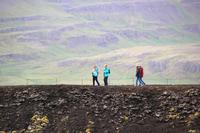 Island Krater Grabrok - Reisegäste