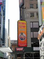 Unser Restaurant am 1. Tag in NYC - Bubba Gump Shrimp
