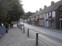 Strassenszene in Leixlip