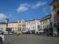 Locarno, unser Hotel ist am Piazza Grande
