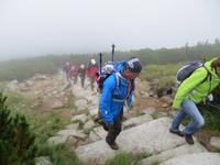 Aufstieg zum Predne Solisko