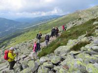 auf dem Hauptkamm der Niederen Tatra