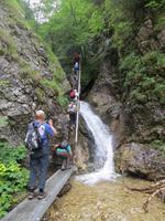 Aufstieg in den Diery der Mala Fatra