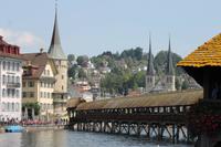 Stadtführung in Luzern (Kapellbrücke)