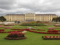 Wien - Schloß Schönbrunn, Rückansicht
