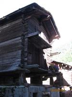 Auf Rundgang durch Zermatt - alter Dorfteil