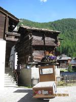 Auf Rundgang durch Zermatt - alter Dorfteil