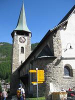 Auf Rundgang durch Zermatt - Hauptplatz