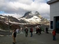 Auffahrt zum Klein Matterhorn
