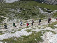 Abstieg zum Rienz-Boden