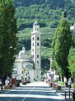 Die Wallfahrtskirche Madonna di Tirano