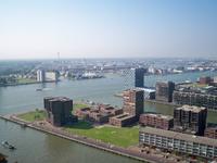 Blick vom 185 Meter hohen Euromast