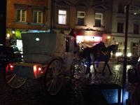 Kutsche in der Nacht
