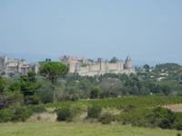 Blick auf Carcassonne