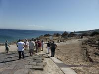 Tharros - während der Besichtigung