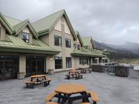 Besucherzentrum am Atabasca Gletscher