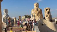 Auf dem Dach der Casa Mila