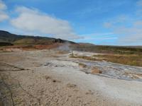 Wir fuhren als nächstes ins Thermalquellengebiet Haukadalur.