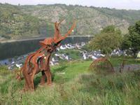 Lager des Homo Erectus mit Waldelefant (Pleidenberg)