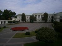 Vilnius, der Hof des Präsidentenpalastes