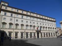 Rom (Piazza Colonna / Palazzo Chigi - Amtssitz des italienischen Ministerpräsidenten)