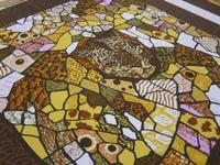 sooo schön - ein Seidentuch - in Handarbeit bedruckt