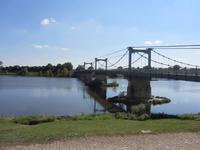 Brücke über die Loire bei Châteauneuf-sur Loire