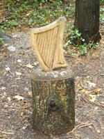 Die irische Harfe in Bunratty