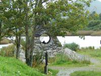 Spaziergang in dem Garten der Sinne in Sneem