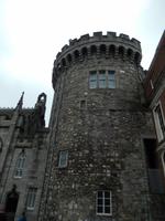 Der einzige Rundturm Dublins steht auf Dublin Castle