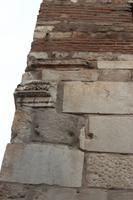 Verbautes Antikes Material in den Wänden