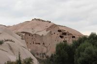 Ehemalige Behausungen im Çat-Tal - Kappadokien