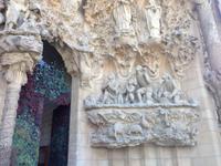 045Sagrada Familia - Details des Weihnachtsportals