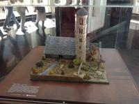 485Modell der romanischen Kirche von Santa Coloma