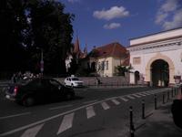 Eingangstor zum Zentrum in Brasov