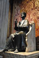 Statue Hl. Petrus im Petersdom